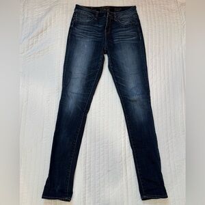 Buckle Black Skinny Jeans Dark Wash Denim Size 29x34